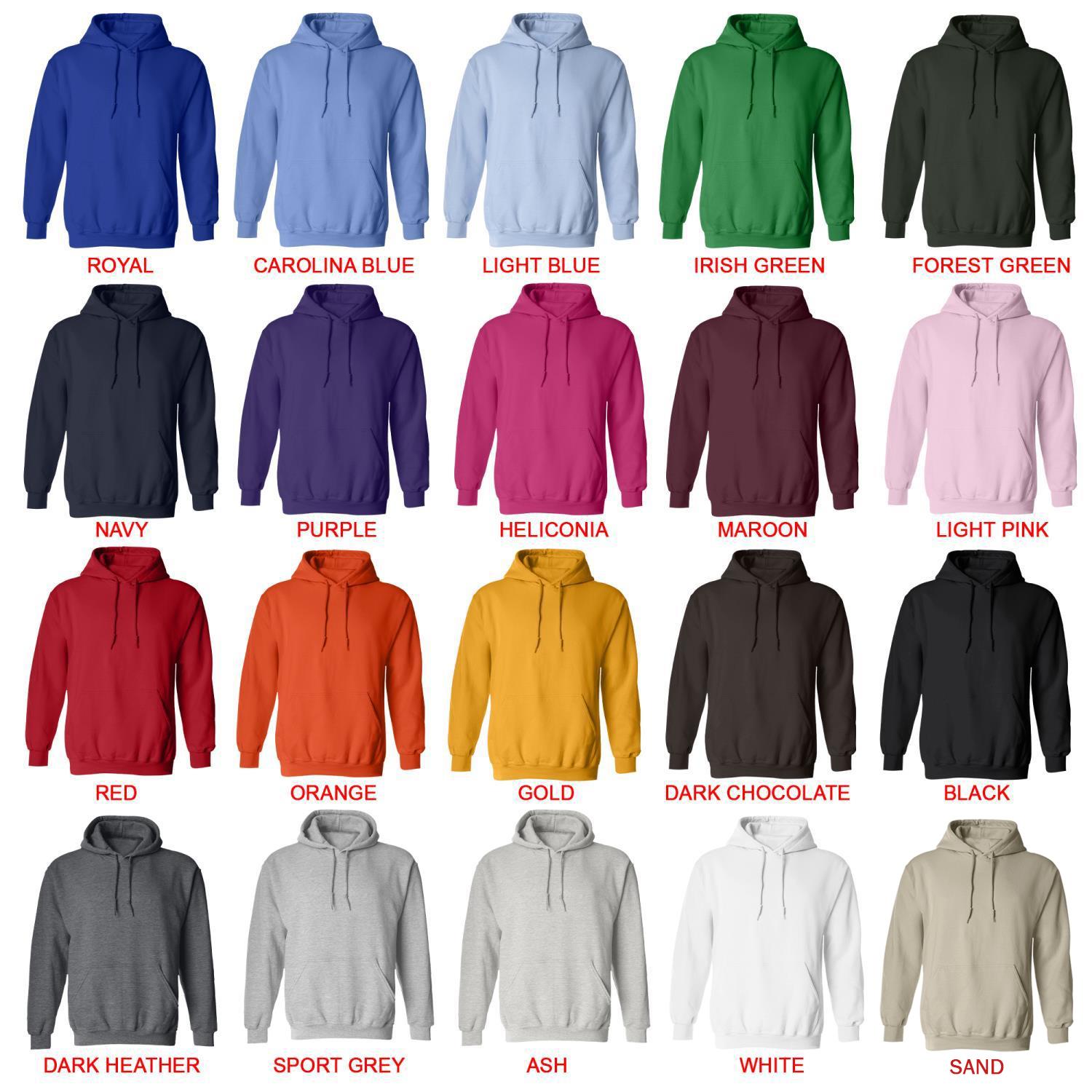 hoodie color chart - Nana Anime Store