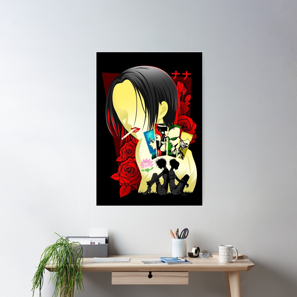Nana Anime Nana Minimalist Print Poster - Image 2