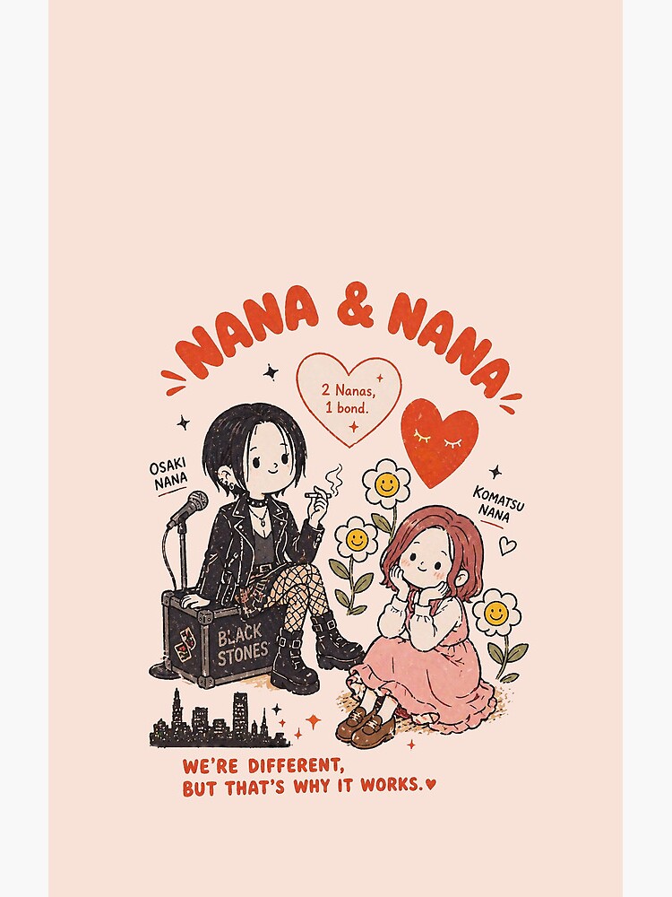 Nana Anime Nana Friendship Shower Curtain - Image 2