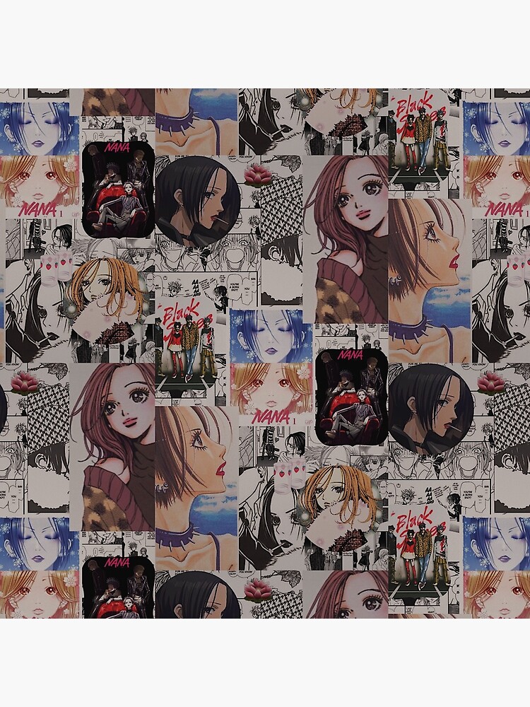 Nana Anime Collage Design Tapestry - Image 2