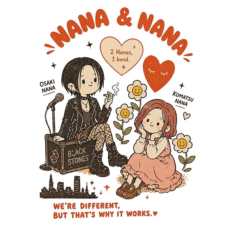 Nana Anime Nana Friendship Tote Bag - Image 2