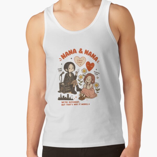 Nana Anime Nana Friendship Tank Top - Image 2