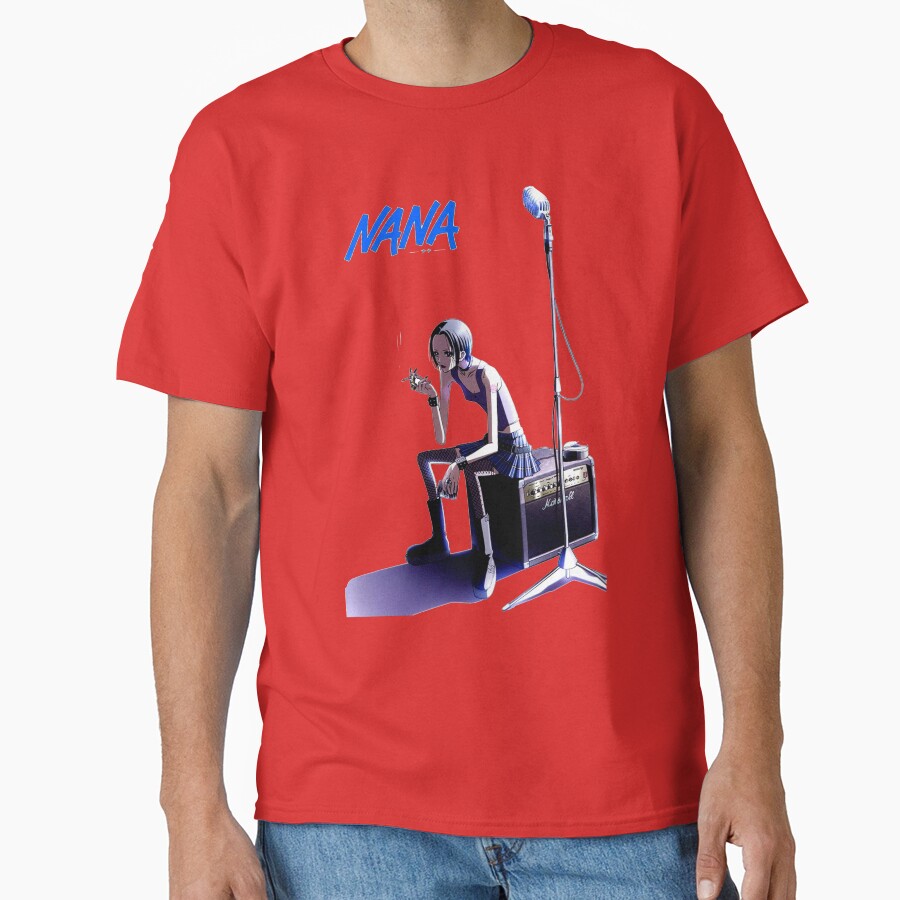 Nana Anime Osaki With Cigarette T-shirt - Image 5