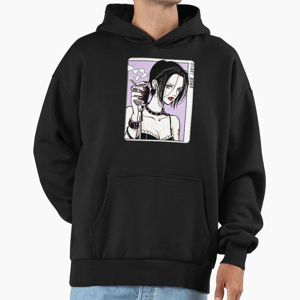 Nana Anime Osaki With Mic Hoodie - Image 3