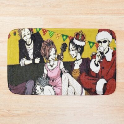 Nana Anime Nana Christmas Gathering Bath Mat