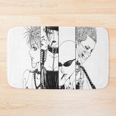 Nana Black Stones Characters Bath Mat