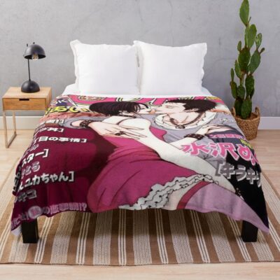 Nana Anime Nana Magazine Throw Blanket