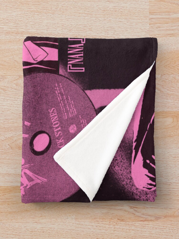 Nana Anime Design Poster Throw Blanket - Image 2