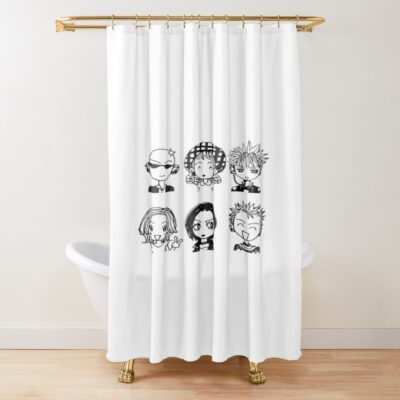 Nana Anime Nana Chibi Shower Curtain
