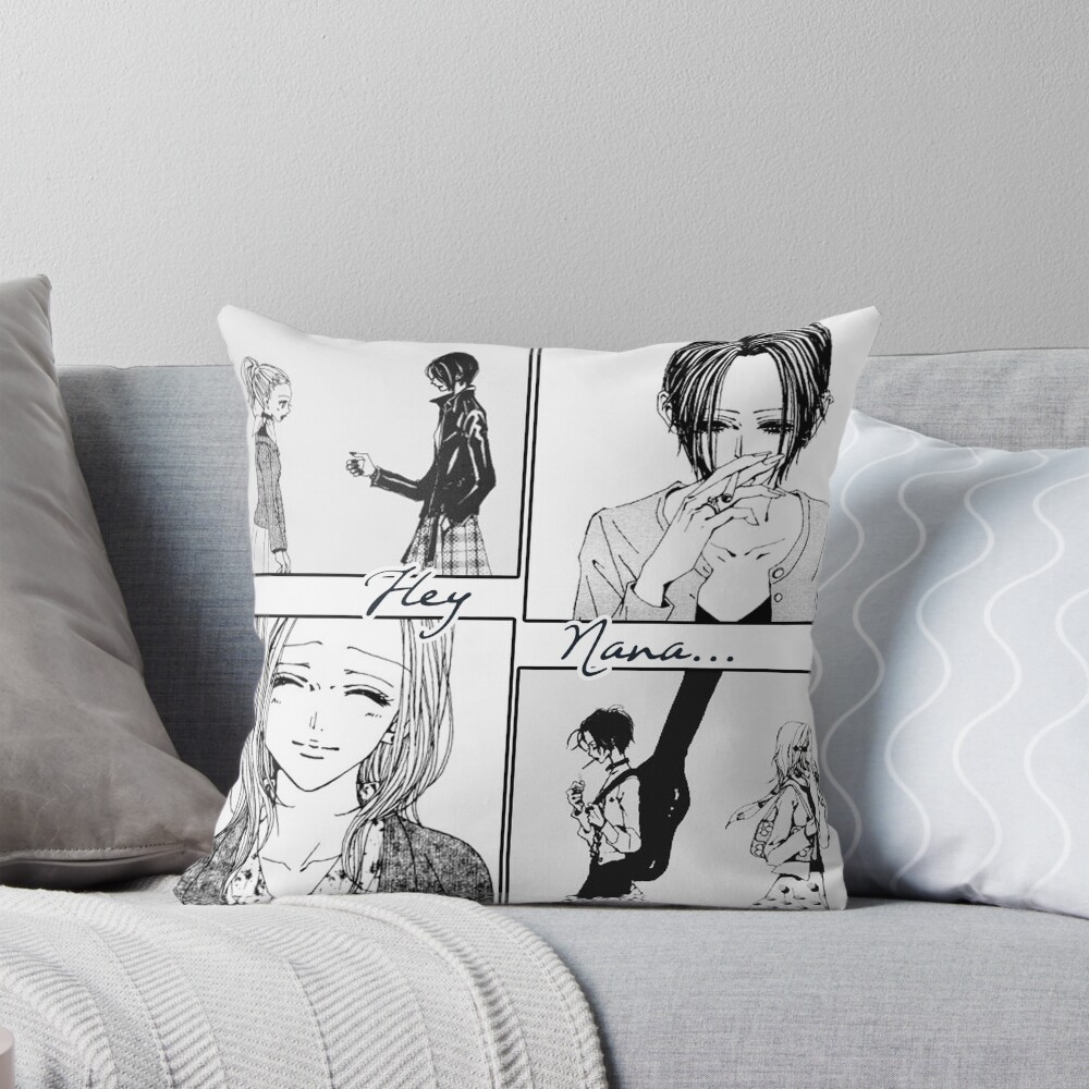 Nana Anime Nana Manga Throw Pillow
