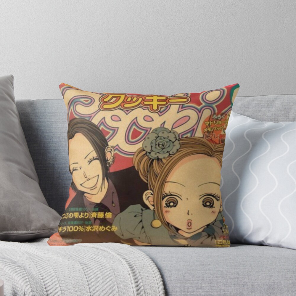 Nana Anime Nana With Hachi Throw Pillow